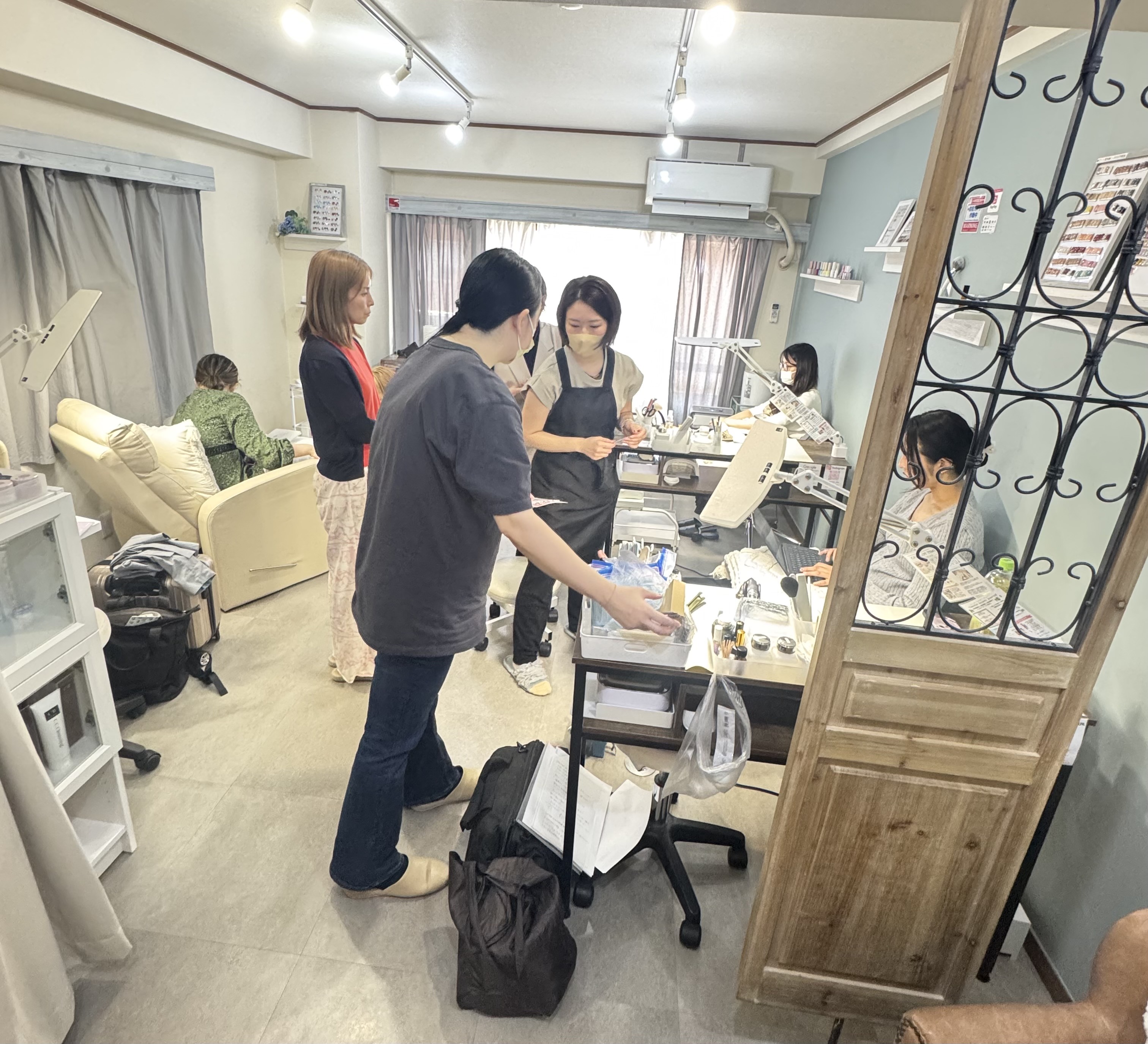 リプロネイル講座の恵比寿会場